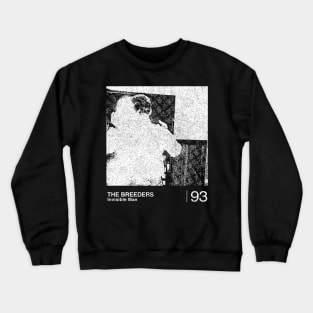 The Breeders / Minimalst Graphic Artwork Design Crewneck Sweatshirt